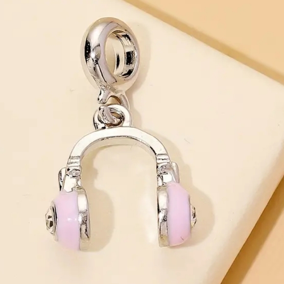 Headphones Charm European Style Bracelets Fits Pandora Systems Zinc All - Picture 4 of 4